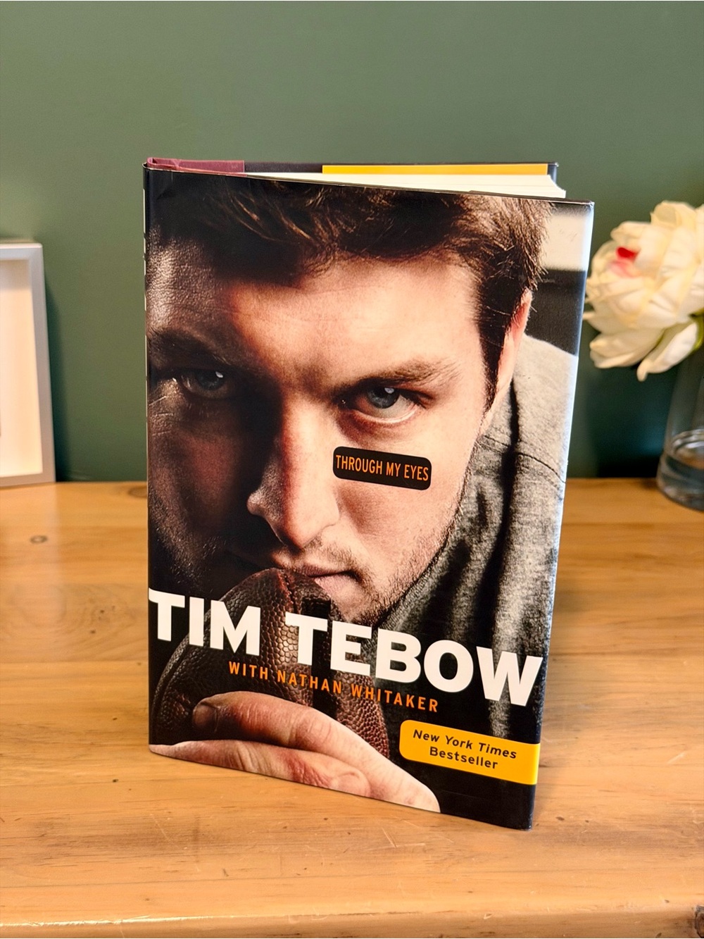Tim Tebow Through My Eyes Hardcover Book Christian Sports Biography